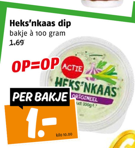 Heksnkaas   dipsaus folder aanbieding bij  Poiesz - details