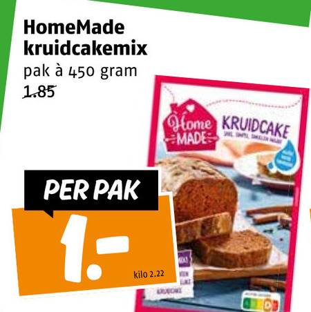 Homemade   cakemix folder aanbieding bij  Poiesz - details