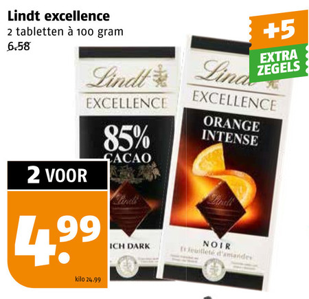 Lindt   chocolade folder aanbieding bij  Poiesz - details