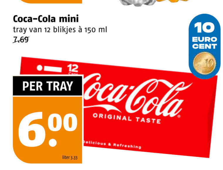 Coca-Cola   cola folder aanbieding bij  Poiesz - details