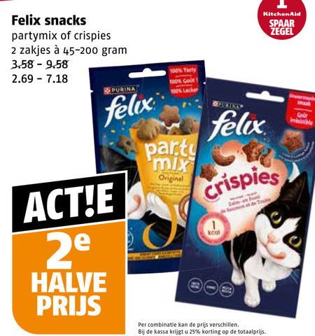 Gwoon   kattensnacks folder aanbieding bij  Poiesz - details