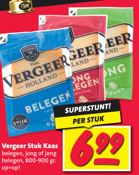 Vergeer   kaas folder aanbieding bij  Nettorama - details