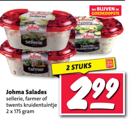 Johma   salade folder aanbieding bij  Nettorama - details