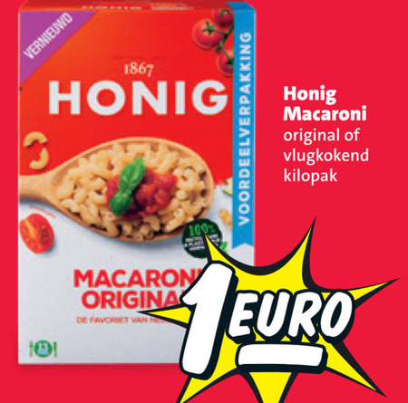 Honig   macaroni folder aanbieding bij  Nettorama - details