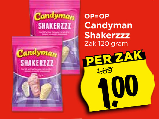 Candyman   snoep folder aanbieding bij  Vomar - details