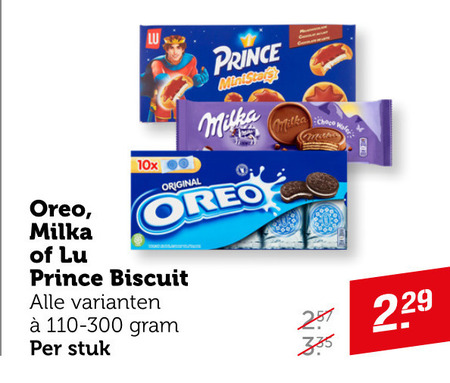 Oreo   biscuits folder aanbieding bij  Coop - details