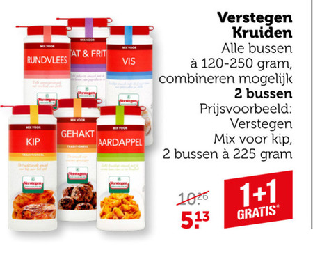 Verstegen   kruiden folder aanbieding bij  Coop - details