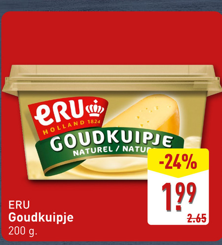 Eru   smeerkaas folder aanbieding bij  Aldi - details