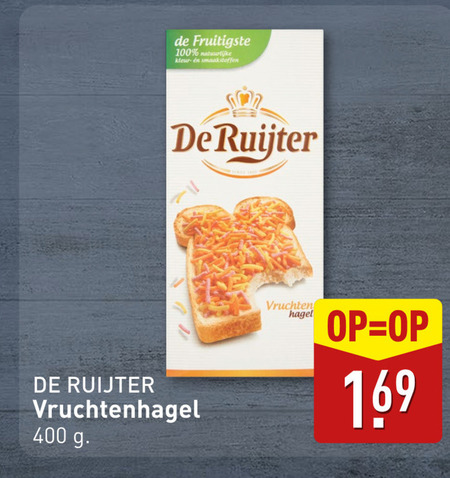 De Ruijter   hagelslag folder aanbieding bij  Aldi - details