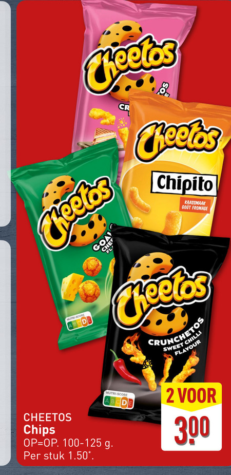 Cheetos   zoutje folder aanbieding bij  Aldi - details