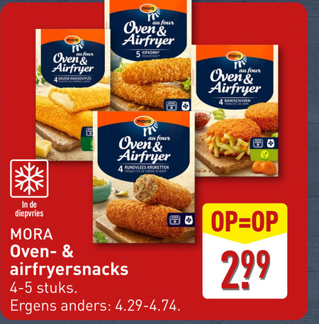 Mora   kroket folder aanbieding bij  Aldi - details