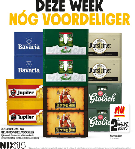 Grolsch   krat bier folder aanbieding bij  Jumbo - details