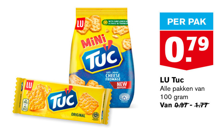 Lu Tuc   zoutje folder aanbieding bij  Hoogvliet - details