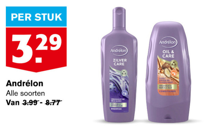 Andrelon   conditioner, shampoo folder aanbieding bij  Hoogvliet - details