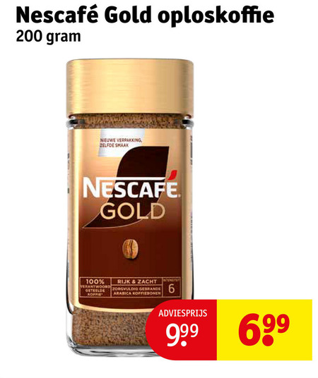 Nescafe   oploskoffie folder aanbieding bij  Kruidvat - details