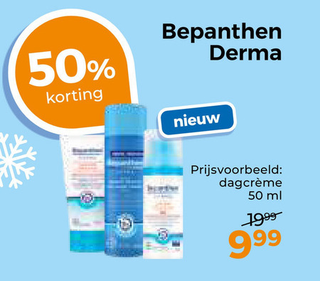 Bepanthen   dagcreme folder aanbieding bij  Trekpleister - details