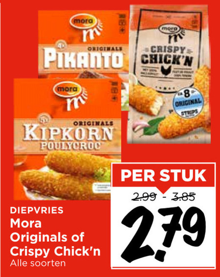 Mora   kipsnacks, snack folder aanbieding bij  Vomar - details