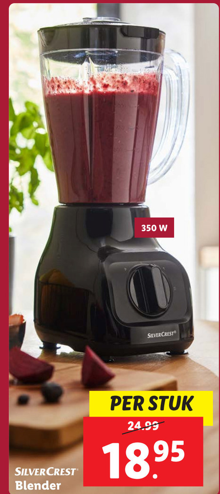 SilverCrest   blender folder aanbieding bij  Lidl - details