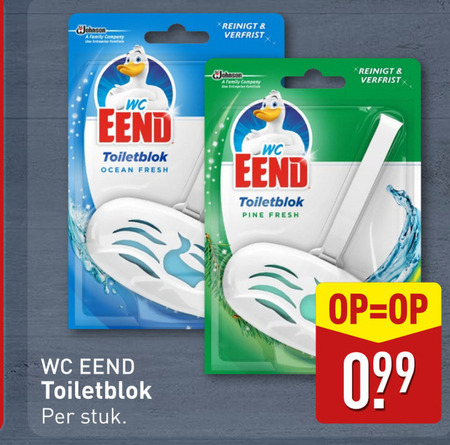 WC Eend   toiletblok folder aanbieding bij  Aldi - details