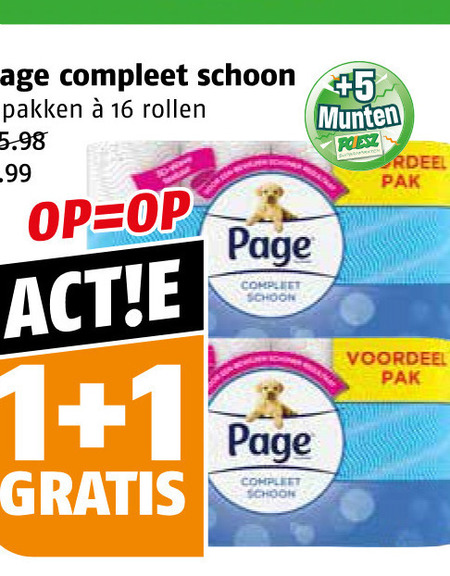 Page   toiletpapier folder aanbieding bij  Poiesz - details