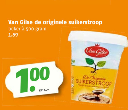 Van Gilse   stroop folder aanbieding bij  Poiesz - details