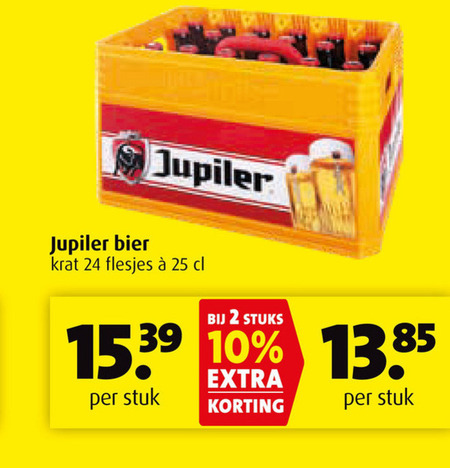 Jupiler   krat bier folder aanbieding bij  Boni - details