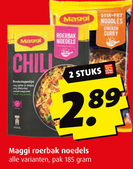 Maggi   noodles folder aanbieding bij  Boni - details