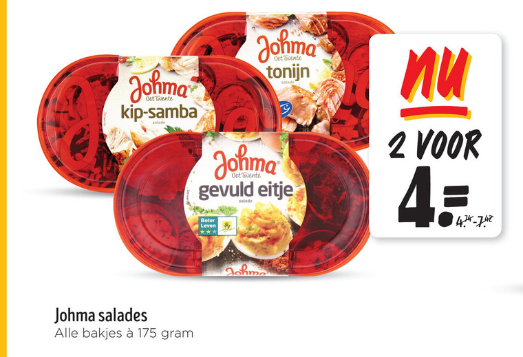 Johma   salade folder aanbieding bij  Jumbo - details