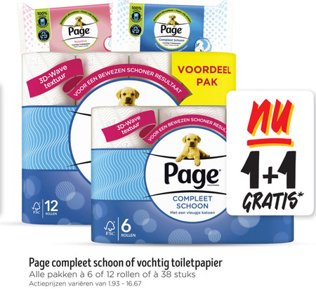 Page   toiletpapier, vochtig toiletpapier folder aanbieding bij  Jumbo - details