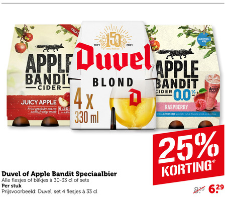 Apple bandit   speciaalbier, appelcider folder aanbieding bij  Coop - details