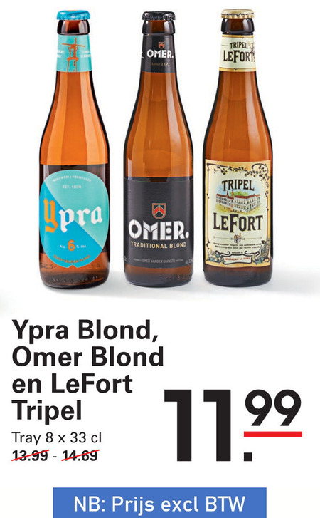 Omer   speciaalbier folder aanbieding bij  Sligro - details