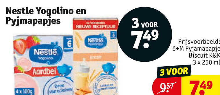 Nestle   babyvoeding folder aanbieding bij  Kruidvat - details