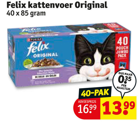 Felix   kattenvoer folder aanbieding bij  Kruidvat - details