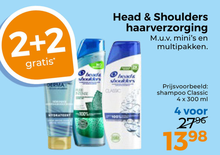 Head and Shoulders   shampoo folder aanbieding bij  Trekpleister - details