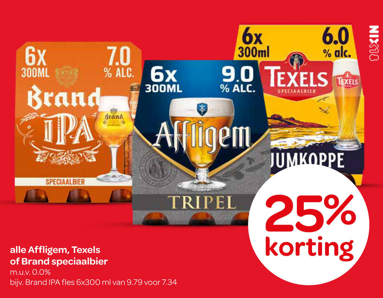 Texels   speciaalbier folder aanbieding bij  Spar - details