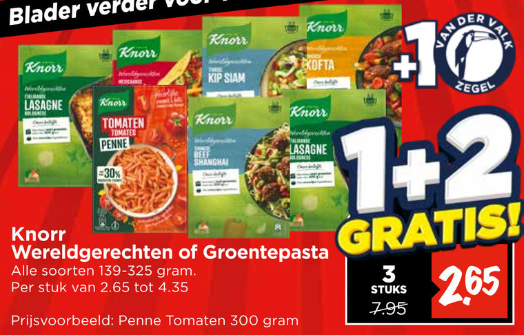 Knorr   maaltijdmix folder aanbieding bij  Vomar - details