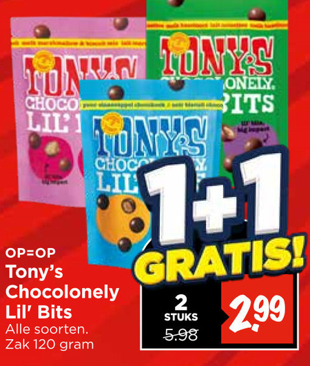 Tony Chocolony   chocolade folder aanbieding bij  Vomar - details