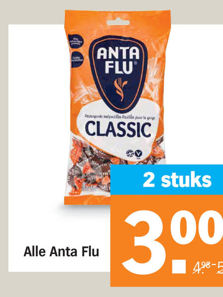 Anta Flu   snoep folder aanbieding bij  Albert Heijn - details