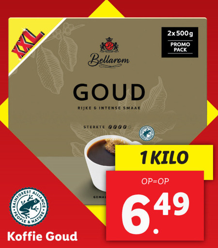 Bellarom   koffie folder aanbieding bij  Lidl - details