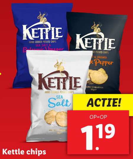 Kettle   chips folder aanbieding bij  Lidl - details