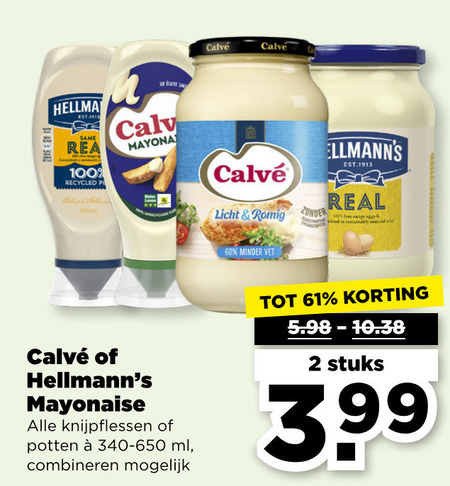 Maaslander   mayonaise folder aanbieding bij  Plus - details