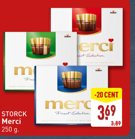 Merci   chocolade folder aanbieding bij  Aldi - details