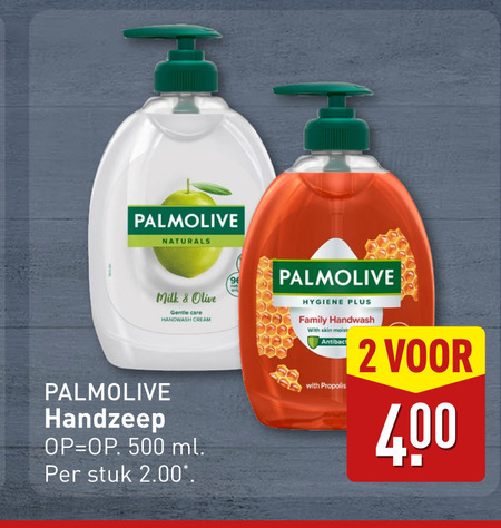 Palmolive   handzeep folder aanbieding bij  Aldi - details