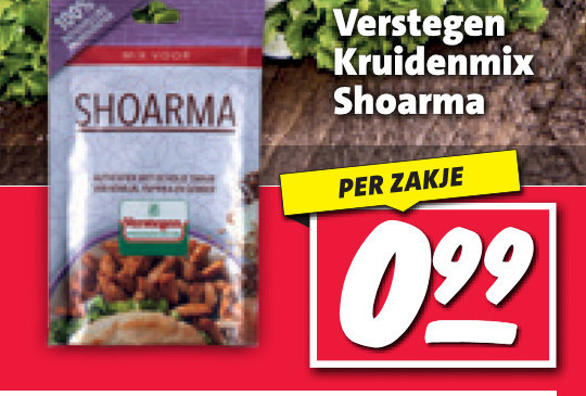 Verstegen   kruiden folder aanbieding bij  Nettorama - details