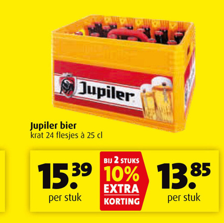 Jupiler   krat bier folder aanbieding bij  Boni - details