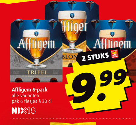 Affligem   speciaalbier folder aanbieding bij  Boni - details