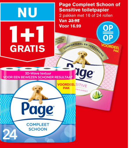 Page   toiletpapier folder aanbieding bij  Hoogvliet - details