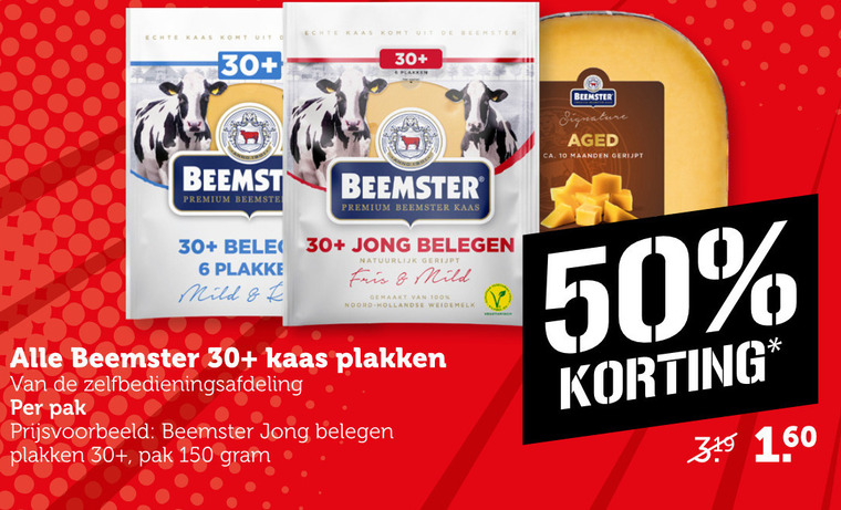 Beemster   kaasplakken folder aanbieding bij  Coop - details