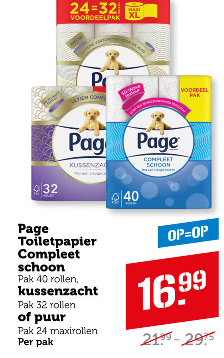 Page   toiletpapier folder aanbieding bij  Coop - details