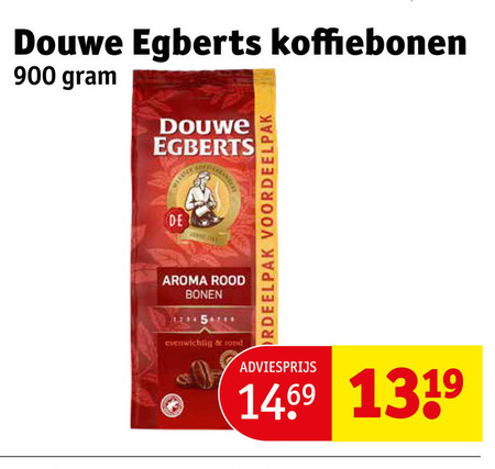 Douwe Egberts   koffiebonen folder aanbieding bij  Kruidvat - details